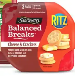 Target Sargento Balanced Breaks and string cheese snacks offer