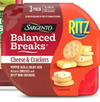 Target Sargento Balanced Breaks and string cheese snacks offer