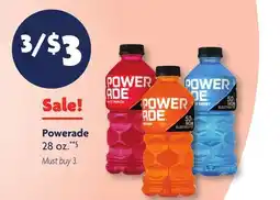 Family Dollar Powerade offer