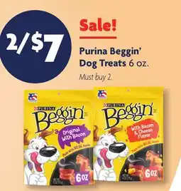 Family Dollar Purina Beggin' Dog Treats offer