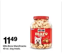 Target Milk-Bone MaroSnacks offer