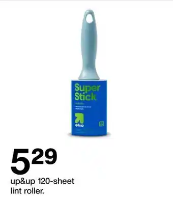 Target up & up 120-sheet lint roller offer