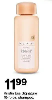 Target Kristin Ess Signature 10- fl. - oz. shampoo offer