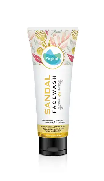 Walmart Vegetal Sandal Facewash, 100ml offer