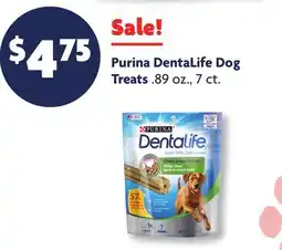 Family Dollar Purina DentaLife Dog Treats offer