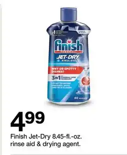 Target Finish Jet-Dry 8.45-fl.-oz. rinse aid & drying agent offer