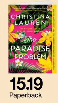 Target CHRISTINA LAUREN The PARADISE PROBLEM PAPERBACK offer