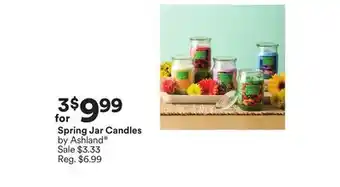 Michaels Spring Jar Candles by Ashland offer