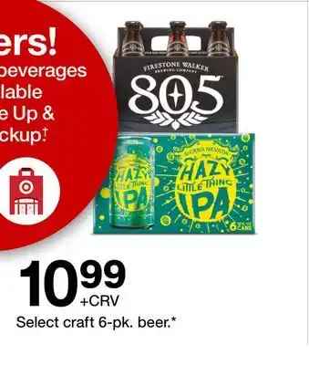 Target Select craft 6-pk. beer offer