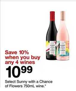 Target Select Sunny with a Chance of Flowers offer