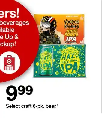 Target Select craft 6-pk. beer offer