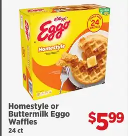 Gordon Food Services Homestyle or Buttermilk Eggo Waffles offer