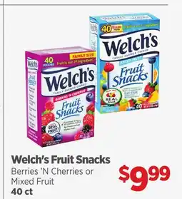 Gordon Food Services Welch's Fruit Snacks offer