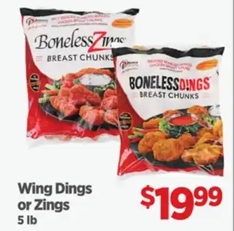 Gordon Food Services Wing Dings or Zings offer