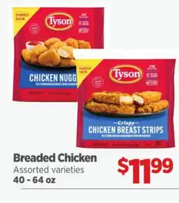 Gordon Food Services Tyson Breaded Chicken offer