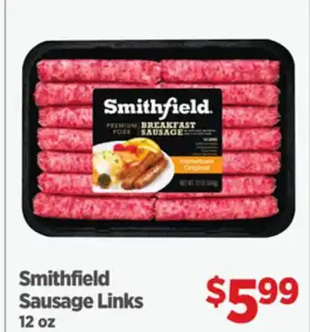 Gordon Food Services Smithfield Sausage Links offer