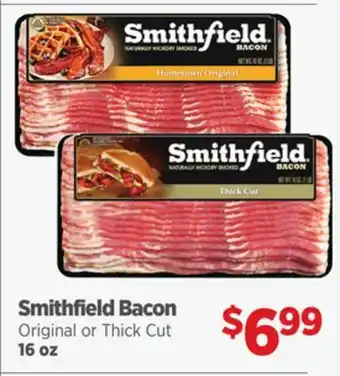 Gordon Food Services Smithfield Bacon Original or Thick Cut offer