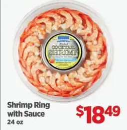 Gordon Food Services Shrimp Ring with Sauce offer