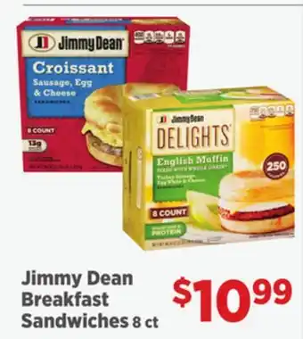 Gordon Food Services Jimmy Dean Breakfast Sandwiches offer