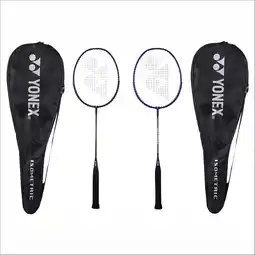 Walmart Yonex GR 303i Aluminium Badminton Racquet, Grip Size - 4 1/4 inches, Colour - Blue & Black Pack Of 2 offer