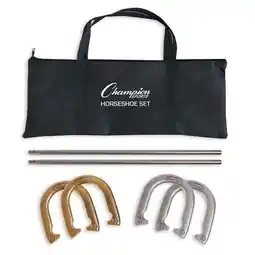 Walmart Champion Sports Steel Horseshoe Set offer