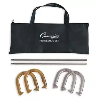 Walmart Champion Sports Steel Horseshoe Set offer