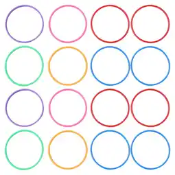 Walmart HERFIER 20pcs Carnival Toss Rings for Agility Games offer