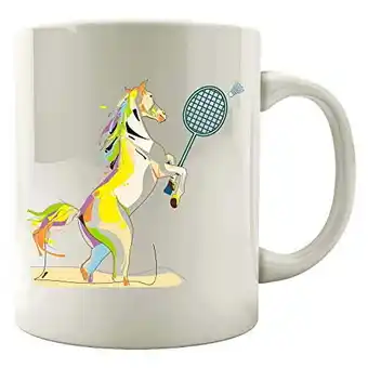 Walmart Funny Badminton - Racket Court Set Game Rules Singles Doubles Humor - Colored Mug offer