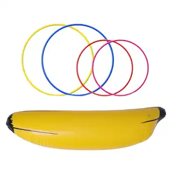 Walmart HERFIER 5pcs Inflatable Banana Ring Toss Game for Bachelorette Party offer