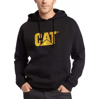 Walmart Caterpillar Men's Trademark Hooded Sweatshirt BLACK offer