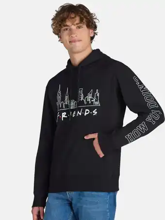 Walmart Friends Men's and Big Men’s Graphic Hoodie Sweatshirt, Sizes XS-3XL offer