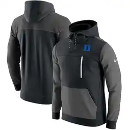 Walmart Men's Nike Black Duke Blue Devils AV-15 2.0 Slim Fit Pullover Hoodie offer