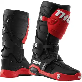 Walmart Thor Radial Mens MX Offroad Boots Red/Black 14 USA offer