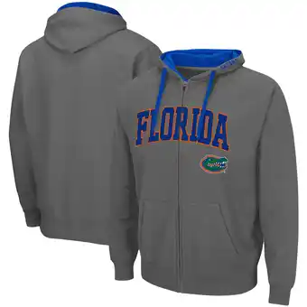 Walmart Men's Colosseum Charcoal Florida Gators Big & Tall Full-Zip Hoodie offer