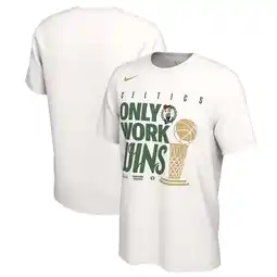 Walmart Men's Nike White Boston Celtics 2024 NBA Finals Champions Big & Tall Parade T-Shirt offer