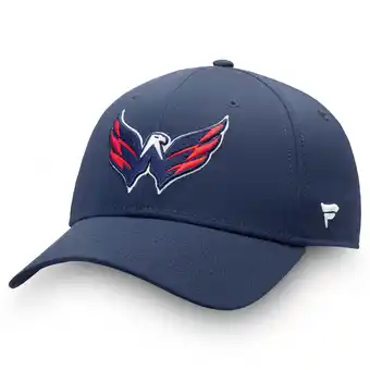 Walmart Men's Fanatics Navy Washington Capitals Core Elevated Speed Flex Hat offer