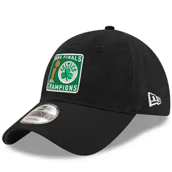 Walmart Men's New Era Black Boston Celtics 2024 NBA Finals Champions Squared Up 9TWENTY Adjustable Hat offer