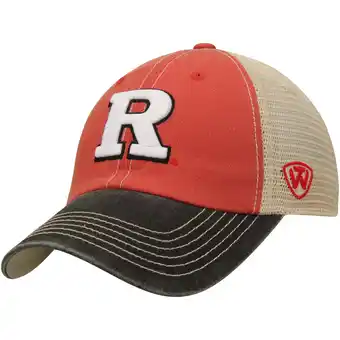 Walmart Men's Top of the World Scarlet/Tan Rutgers Scarlet Knights Offroad Trucker Hat offer