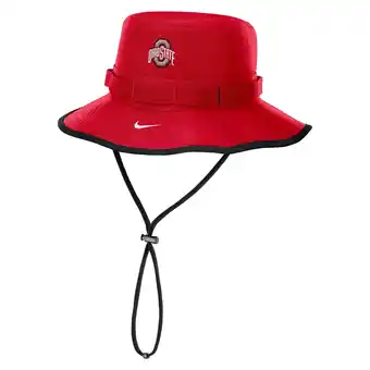 Walmart Men's Nike Scarlet Ohio State Buckeyes 2024/25 On-Field Apex Performance Boonie Bucket Hat offer