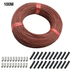 Walmart Underfloor Heating Cable, 12K Floor Heating Cable 33ohm/m Carbon Fiber Infrared 100M offer