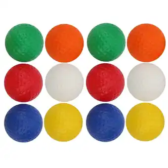 Walmart 12Pcs Golf PU Ball Sponge Foaming Ball Supply White Red Orange Yellow Green Blue Bienvenido offer