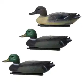 Walmart 3 X Floating Duck Decoy Decoying Drake Ornaments Garden offer