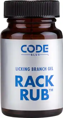 Walmart Code Blue's Licking Rack Rub Branch Gel, 2 oz. Bottle offer