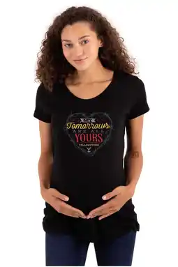 Walmart Yellowstone Tomorrows Are All Yours Women's Maternity T Shirt Tee Brisco Brands S offer