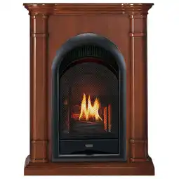 Walmart Procom Dual Fuel Vent Free Gas Fireplace- 15,000 BTU T-Stat Control Apple Spice- Model-PCS150T-3AS offer