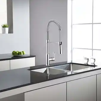 Walmart Safavieh Solea Euphoria Kitchen Faucet in Chrome offer