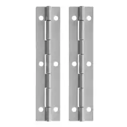 Walmart 2 Pcs Hinge Repair Plate Hinges for Cabinet Doors Piano offer