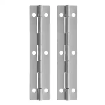 Walmart 2 Pcs Hinge Repair Plate Hinges for Cabinet Doors Piano offer