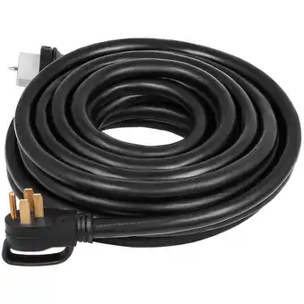 Walmart KFFKFF 50FT Generator Power Cord 50-Amp 125/250-volt 14-50P to CS6364 Locking Connector offer