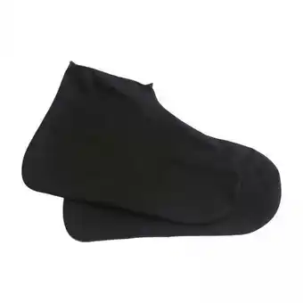 Walmart Tnarru 5xWaterproof Rubber Shoe Protectors Latex Shoe Covers for Cycling Garden Women Black Large offer